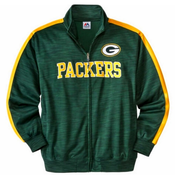 NFL® TRACK JACKET GREEN BAY PACKERS 2XLT - Picture 2 of 3